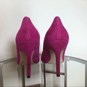 Marc Fisher Pink Suede Pumps